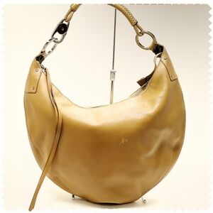 Gucci Tan Leather Bucket Purse Handbag